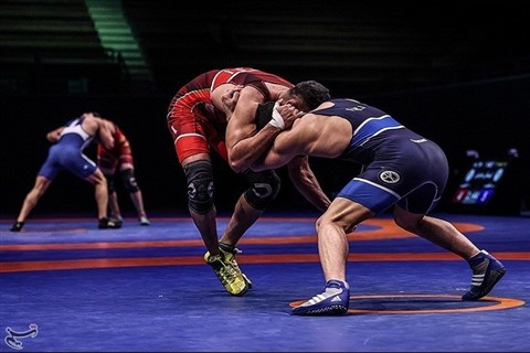 پایان رقابت های کشتی آزاد جوانان قهرمانی استان خوزستان / اهواز :